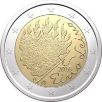 2-euro-Finland-2016-Eino-Leino 250 2 euros 2016 Finland - Eino Leino