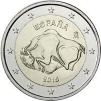 2 euros 2015 Spain - Cave of Altamira 250 2 euros 2015 Spain - Cave of Altamira