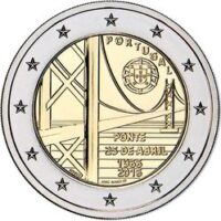 2 euros 2016 Portugal - Inauguration of 25th of April Bridge 250 2 euros 2016 Portugal - Inauguration of 25th of April Bridge