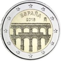2 euros 2016 Spain - Aqueduct of Segovia 250 2 euros 2016 Spain - Aqueduct of Segovia