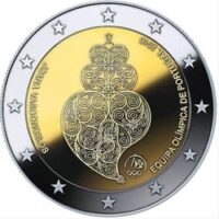 2 euros Portugal - Brazilian Summer Olympic Games 250 2 euros 2016 Portugal - Brazilian Summer Olympic Games