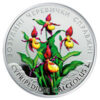 2 hryvnias 2016 Ukraine - Lady`s Slipper Orchid