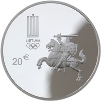 20 euros 2016 Lithuania - coin dedicated to XXXI olympic games Rio 2 20 euros 2016 Lithuania - coin dedicated to XXXI olympic games Rio