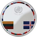20 euros 2016 Lithuania - to 25th anniversary of the consolidation of independence