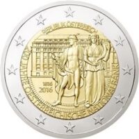 Austria 2 euros 2016 - Bicentenary 2 eurai 2016 Austrija – 200 metų Nacionaliniam bankui