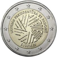 Latvia 2 euros 2015 - Latvian Presidency of the EU 2520 2 euros 2015 Latvia - Latvian Presidency of the EU