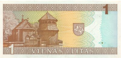 1 Litas 1994 Lithuania UNC banknot