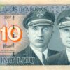 10 Litas 2007 Lithuania UNC banknot