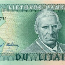 2 Litas 1994 Lithuania UNC banknot