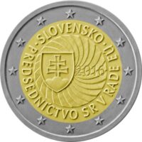 Slovakia 2 euros 2016 - Slovak Presidency of the Council of the EU 2 Евро 2016 Словакия – Председательство в ЕС