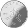 5 euros 2016 Lithuania - coin dedicated to Literature (from the series “Lithuanian culture”)