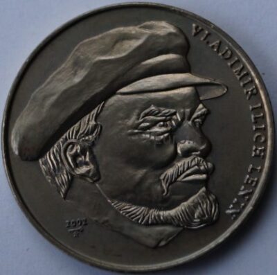 1  peso 2002 Cuba coin -  Vladimir Lenin