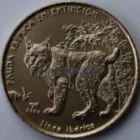 1-peso-2004-cuba-lince-iberico 1 peso 2004 Cuba coin – Iberian lynx