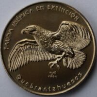 1-peso-2004-cuba-quebrantahuesos 1 peso 2004 Cuba coin – Bearded vulture