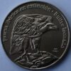 1 peso 2007 Cuba coin – Griffon Vulture