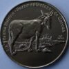 1 peso 2007 Cuba coin – Catalan donkey