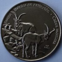 1-peso-2007-cuba-cabra-montesa 1 peso 2007 Cuba coin – Spanish ibex