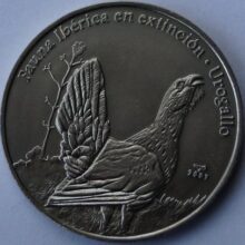 1 peso 2007 Cuba coin – Western capercaillie