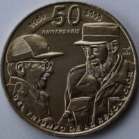 1-peso-2009-cuba-50-years-revolution 1 peso 2009 Cuba coin – Fidel and Raul Castro