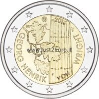 2 euros 2016 Finland coin – Georg Henrik von Wright