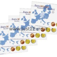 germany-official-euro-coins-proof-blisters-2006-mint-mark-a-j Vokietija oficialūs euro monetų rinkiniai 5 vnt Proof 2006 monetų kalyklų ženklai A-J