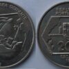 100 / 200 эскудо  набор 32 монет 1987 - 1999 UNC