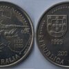 100 / 200 эскудо  набор 32 монет 1987 - 1999 UNC