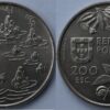 100 / 200 эскудо  набор 32 монет 1987 - 1999 UNC