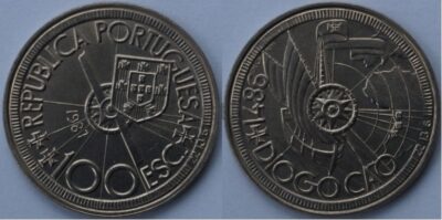 100 / 200 эскудо  набор 32 монет 1987 - 1999 UNC