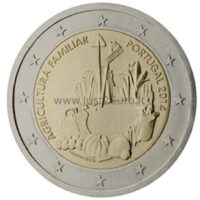 2 euros coin 2014 Portugal – Family Farming