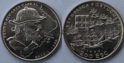 100 / 200 эскудо  набор 32 монет 1987 - 1999 UNC