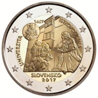 2 euro coin 2017 Slovakia – Universitas Istropolitana