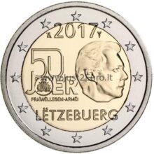 2 euros 2017 Luxembourg – voluntariness of the Luxembourg army