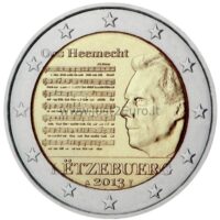 2 euro coin 2013 Luxembourg – Henri and National Anthem of the Grand Duchy