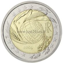 2 euros coin 2004 Italy - World Food Programme