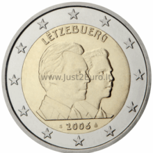 2 euros coin 2006 Luxembourg – Hereditary Grand Duke Guillaume
