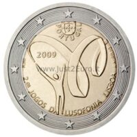 2 euros coin 2009 Portugal - 2nd Lusophone Games