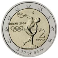 Greece 2 euros 2004 - Olympic Games in Athens 2 euros coin 2004 Greece - Olympic Games in Athens