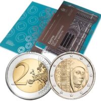San Marino 2 euros coin 2017 - 750th Anniversary of Giottos Birth 1 2 euros coin 2017 San Marino - 750th Anniversary of Giottos Birth