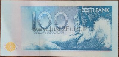 100 Крон банкнот 1991 Эстония UNC