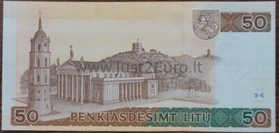 50 litų 1998 Lietuva UNC banknotas AE0000056