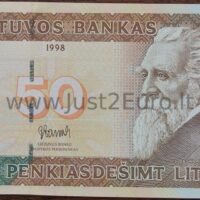 50 Litai 1998 Lithuania 50 Litas 1998 Lithuania UNC banknot AE0000056