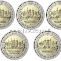 2*5 euro coin 2007 Germany – Federal state of Saarland mint-mark A-J