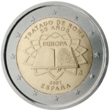 2 euro coins 2007 Spain – Treaty of Rome 2 euro coins 2007 Spain – Treaty of Rome