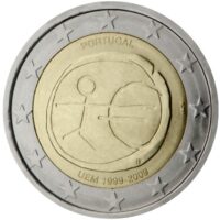 2 euro coins 2009 Portugal – EMU Economic and Monetary Union