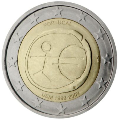 2 euro coins 2009 Portugal – EMU Economic and Monetary Union 2 euro coins 2009 Portugal – EMU Economic and Monetary Union