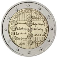 2 euros coin 2005 Austria - 50th anniversary of the Austrian State Treaty