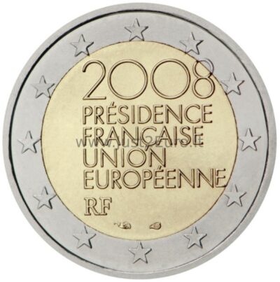 2 euros coin 2008 France- French Presidency of the Council of the European Union