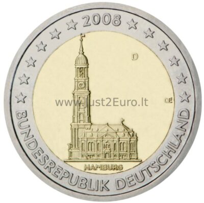 Germany 2008 euro coin set -  proof  mint-mark A-J