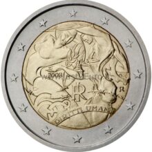 2 euros coin 2008 Italy - Universal Declaration of Human Rights 2 euros coin 2008 Italy - Universal Declaration of Human Rights